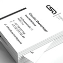 Businesscard CSA Montagen